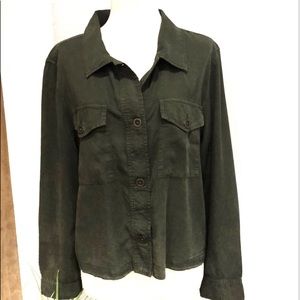 Sanctuary Crop Trench Jacket SZ M